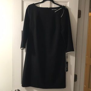 Karl Lagerfeld dress with pearl detailing